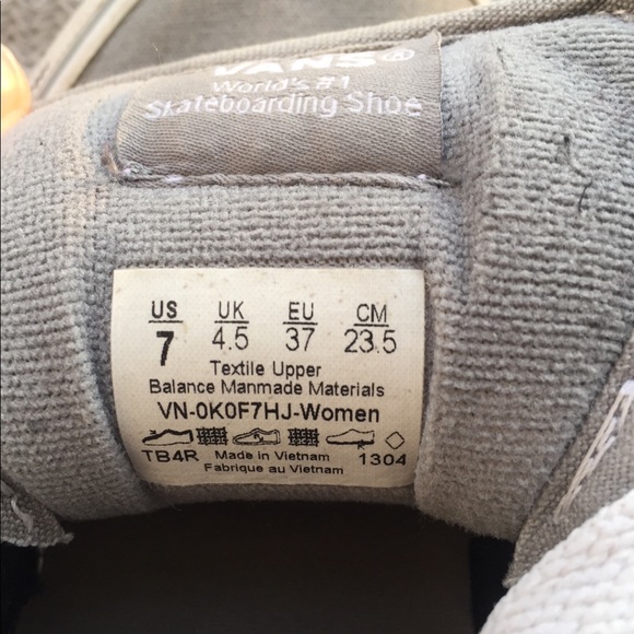 VANS Worlds #1 Skateboarding Shoe Womens 7 Gray - Picture 5 of 5